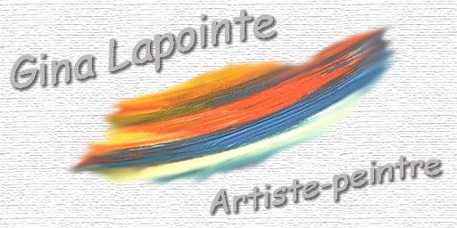Carte de Gina Lapointe, artiste-peintre
